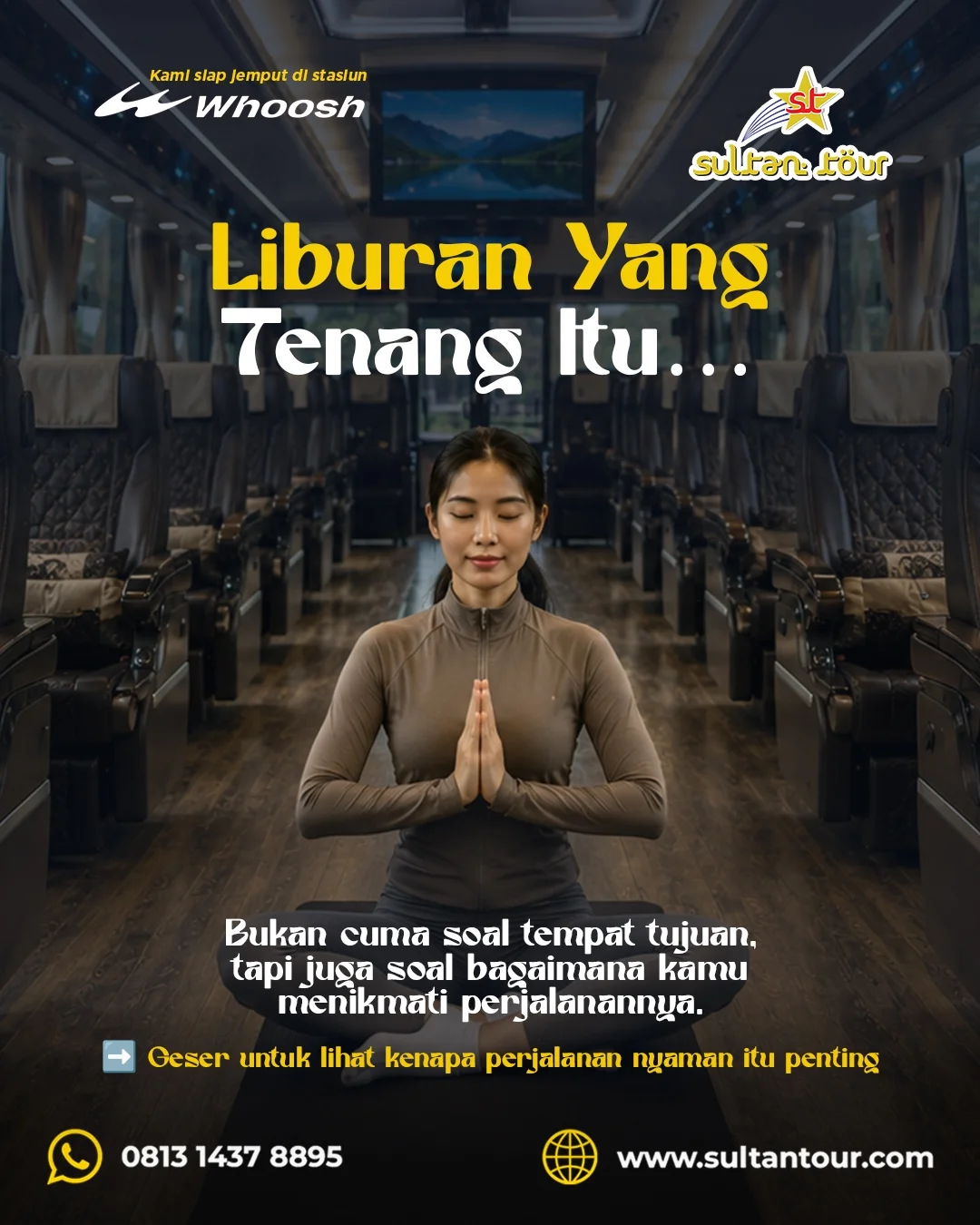 Liburan Tenang Bukan Cuma Soal Tempat Tujuan, Tapi Juga Bagaimana Menikmati Perjalanan