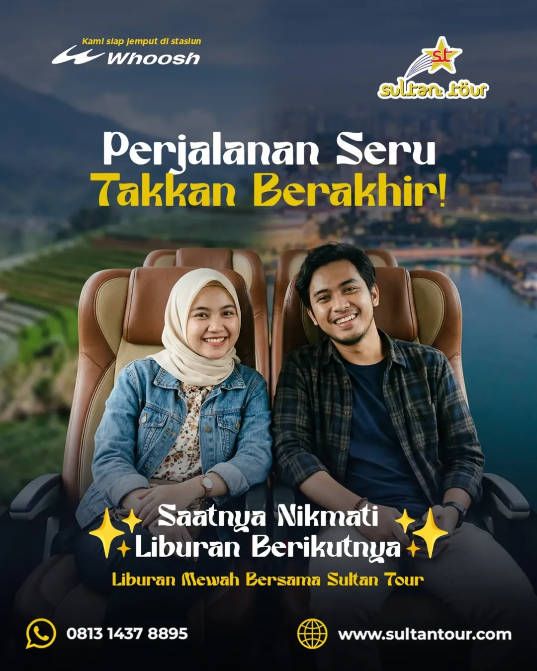 Saatnya Nikmati Liburan Berikutnya - Liburan Mewah Bersama Sultan Tour