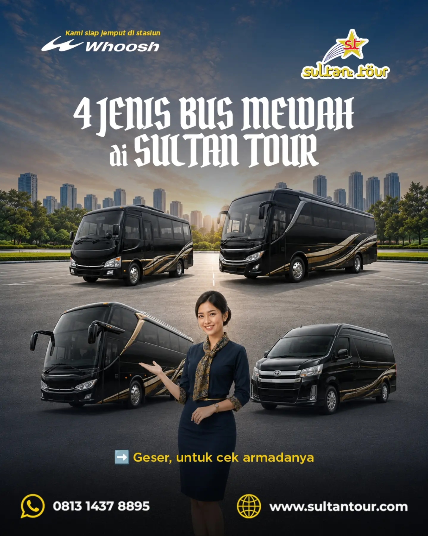 Pilihan Armada Luxury untuk Perjalanan Nyaman