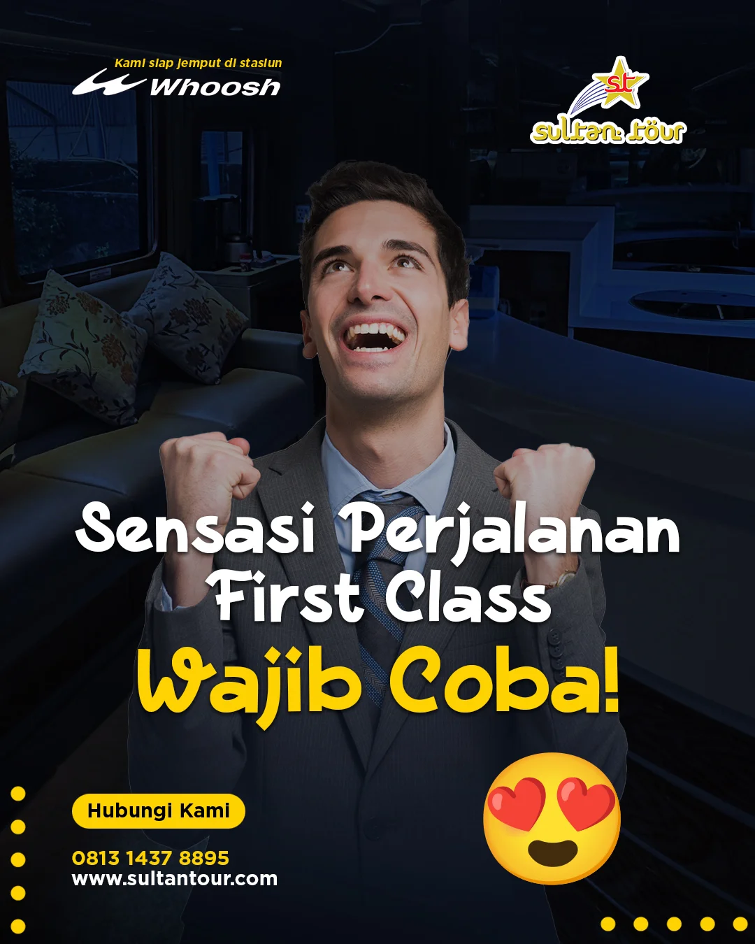 Sensasi Perjalanan First Class, Wajib Coba!