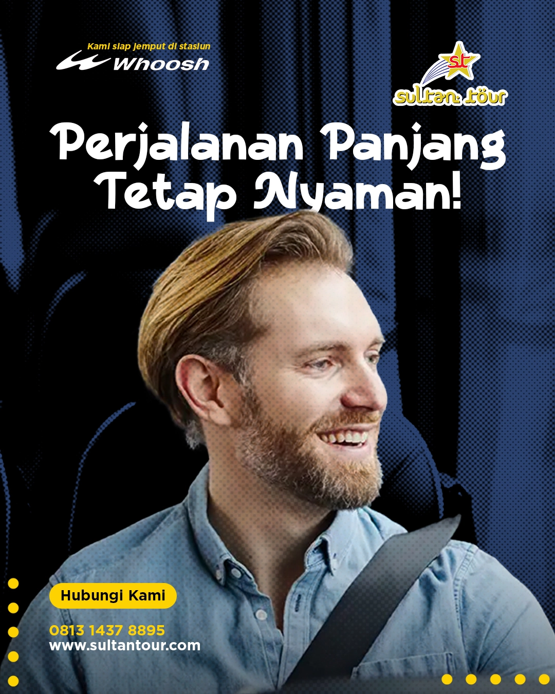 Perjalanan Panjang Tetap Nyaman, dengan CV Sultan Tour | Sewa Bus Mewah, Pusatnya Bus Luxury