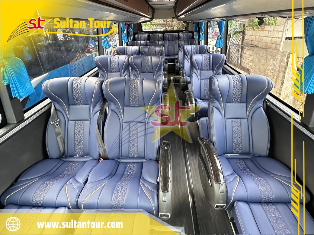 Medium Bus Super Executive 12 Seat Legrest
