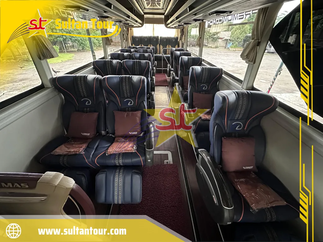 Medium Bus Super Executive 15 Seat Legrest